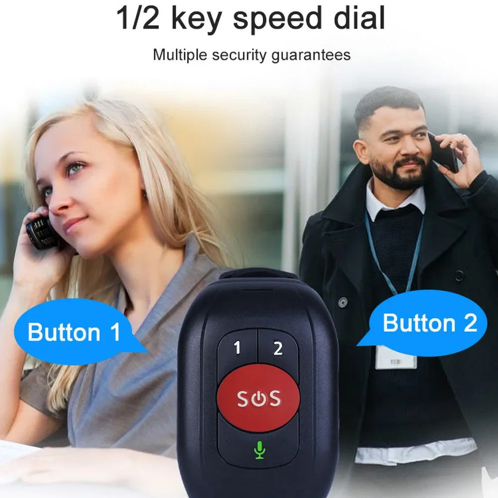 Fall Detection Watch - Jam Tangan Pintar 4G LTE SOS