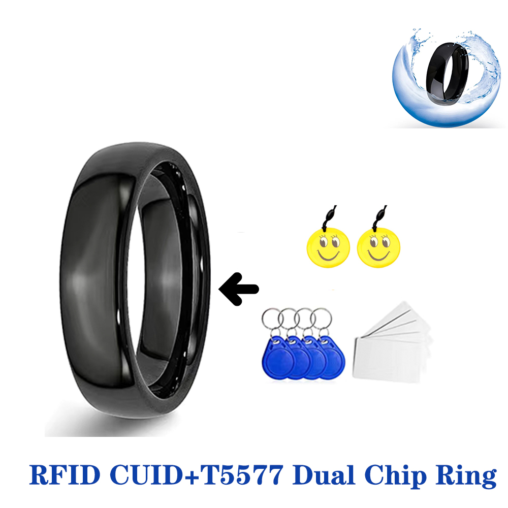 Smart Ring Nfc Pay - RFID Smart Dual Chip NFC cincin