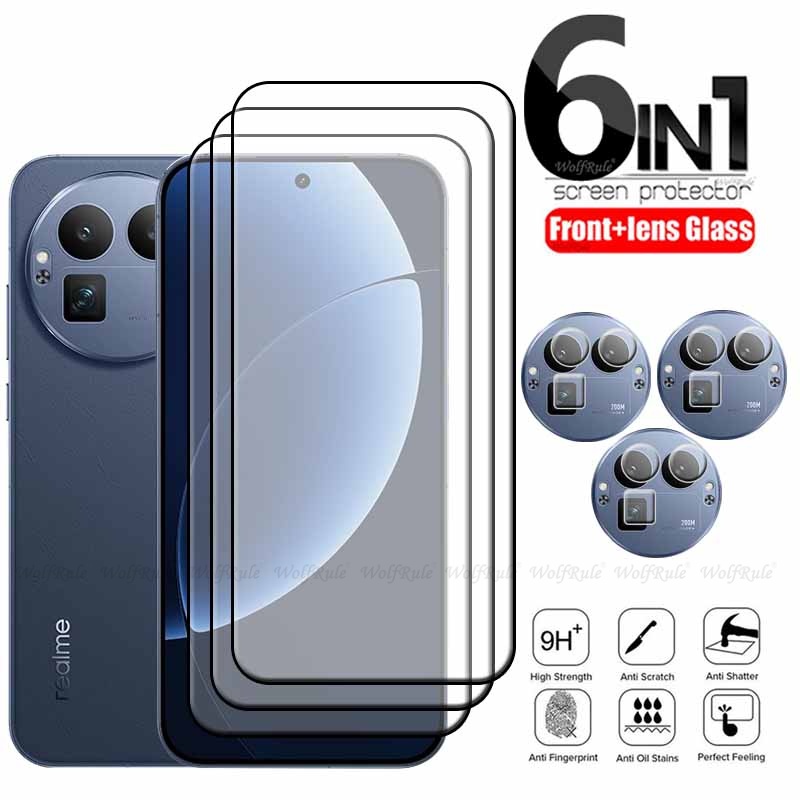 Realme Gt 6 - Pelindung Layar Kaca Tempered Glass 9H