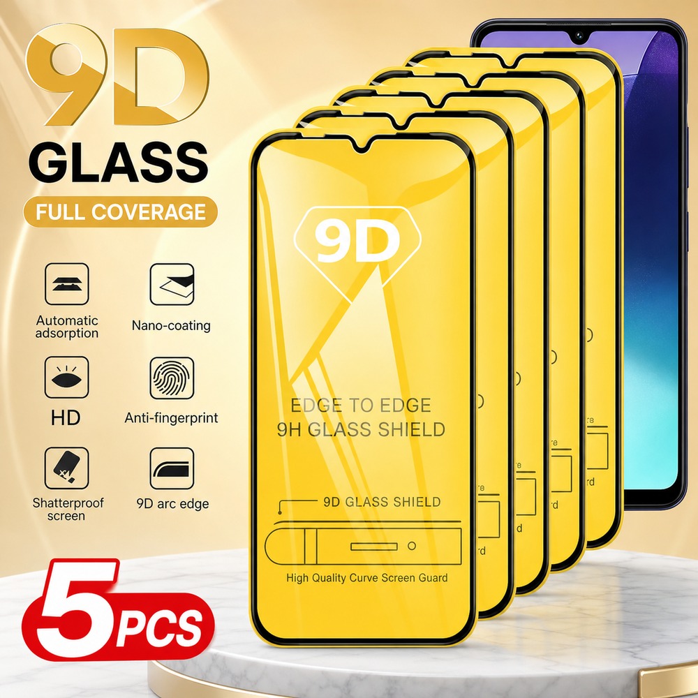 Realme C67 - 5 Buah Kaca Tempered untuk Realme