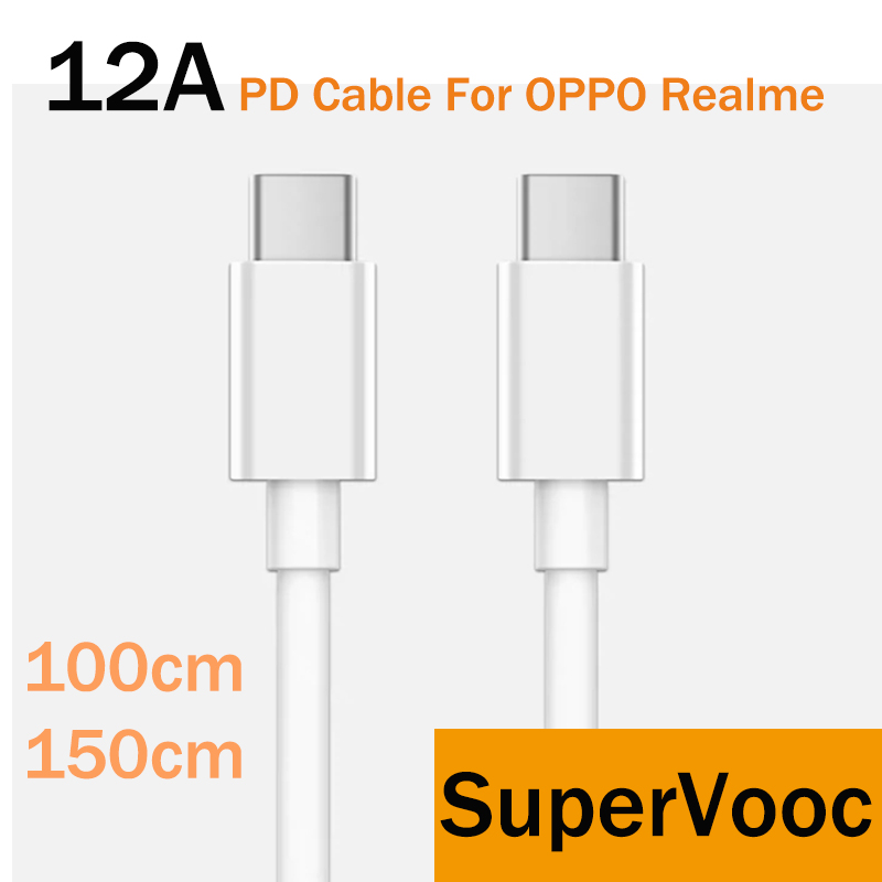 Realme Gt 6 - Kabel Charger Cepat Realme 12A SuperVOOC
