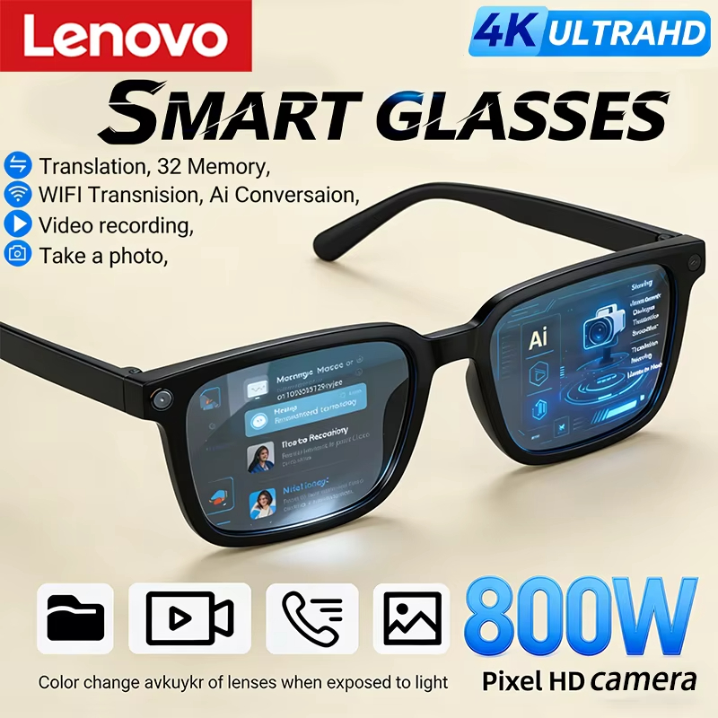 Smart Glasses Lens - Kacamata Pintar OnePlus AI 8K HD