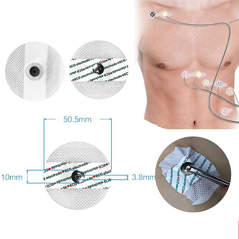 50 buah/tas aksesori EKG EKG s - Ecg Patch Monitor ulasan dan harga