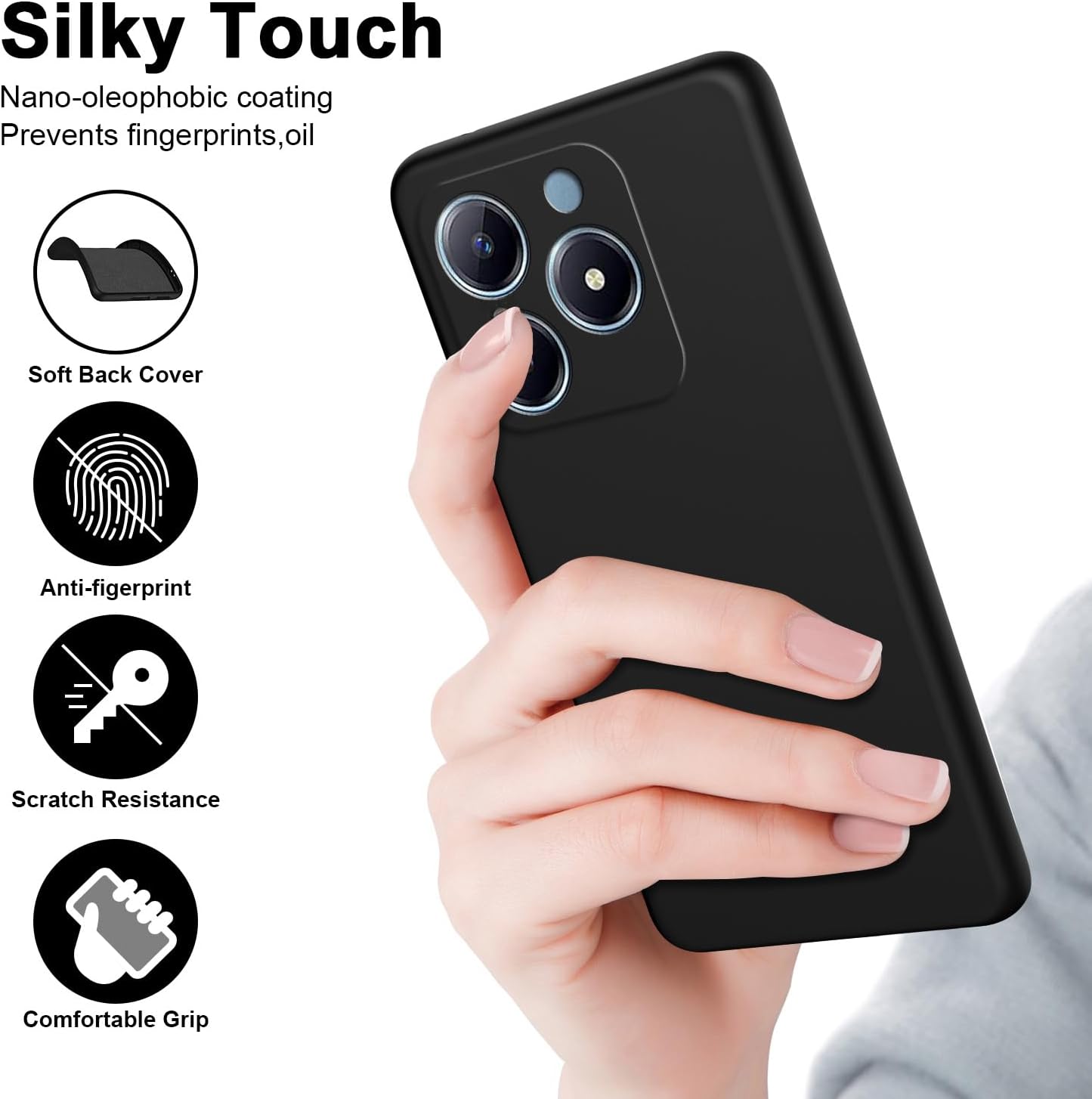 Casing silikon cair fleksibel, - Realme C67 ulasan dan harga