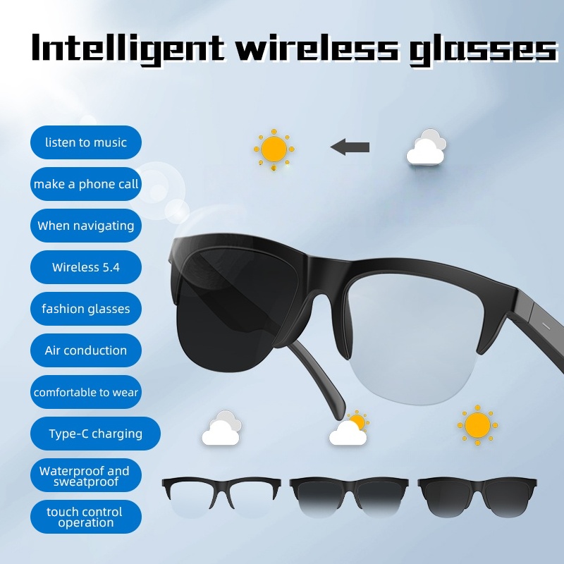 Kacamata Pintar AI 8K 1800MP,  - Smart Glasses Lens ulasan dan harga
