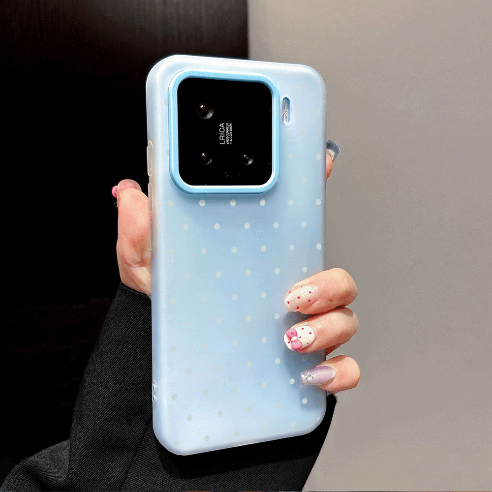 Casing Ponsel Polkadot Biru Mu - Xiaomi Redmi Note 13 ulasan dan harga