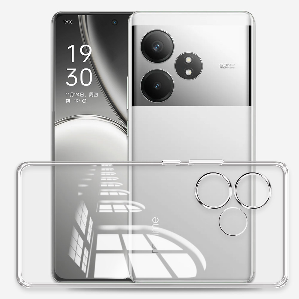 Casing silikon lembut bening u - Realme Gt 6 ulasan dan harga