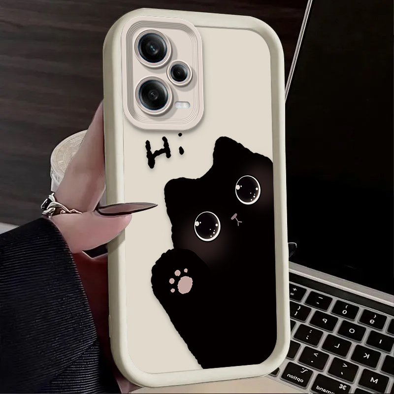 Casing Ponsel Kucing Bermata B - Xiaomi Redmi Note 14 ulasan dan harga