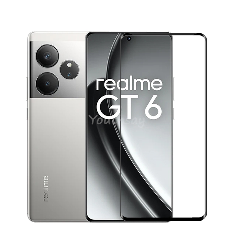 Kaca perlindungan menyeluruh u - Realme Gt 6 ulasan dan harga