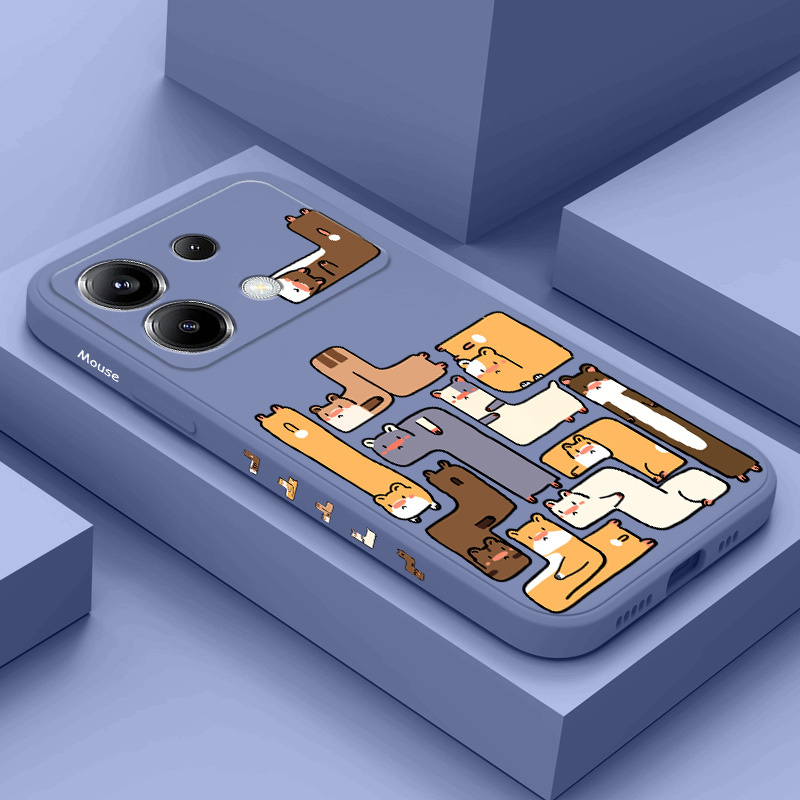Casing Ponsel Mole Square untu - Xiaomi Poco X6 ulasan dan harga