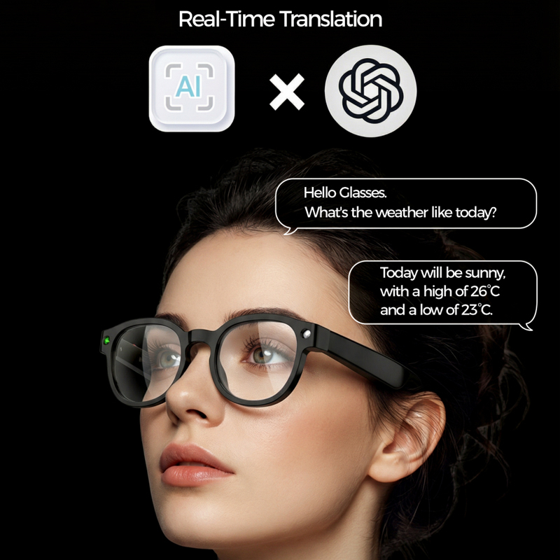 Kacamata Kamera AI Xiaomi Mult - Smart Glasses Lens ulasan dan harga