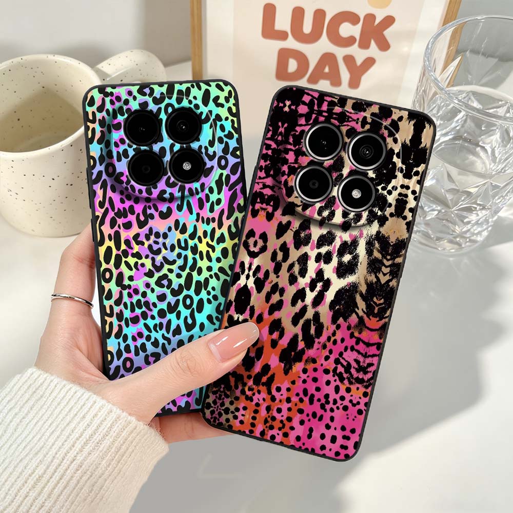 Cetakan Macan Tutul Hitam Mera - Xiaomi Redmi Note 14 ulasan dan harga