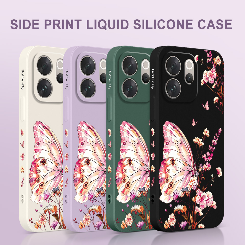 Casing Ponsel Butterfly Sprig  - Vivo V40 ulasan dan harga
