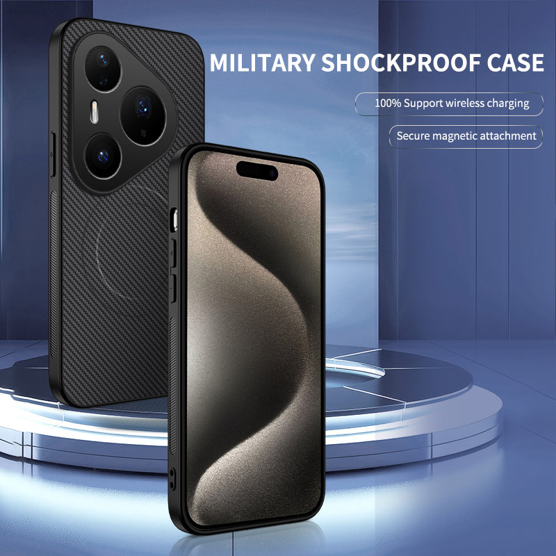 Casing Ponsel Tekstur Serat Ka - Huawei Nova 12 ulasan dan harga